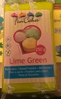 Mängden socker i Pâte à Sucre Funcakes Vert Lime 250GR