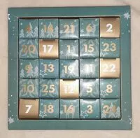 Mängden socker i Calendrier de l'Avent thés