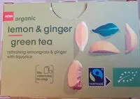 Mängden socker i Lemon & ginger green tea