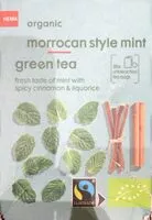 Mängden socker i Organic morrocan style mint green tea