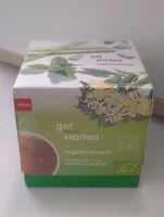 Mängden socker i Get started, organic infusion