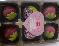 Mängden socker i Chocolaté marzipan stramberries