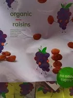 Mängden socker i Organic raisins