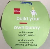 Mängden socker i Confiserie - build your own bunny