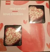 Mängden socker i Love cookies red velvet
