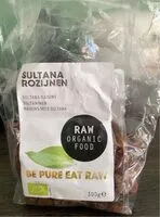 Mängden socker i Sultana Rozijnen