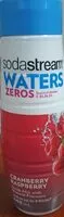 Mängden socker i Waters zeros cranberry raspberry