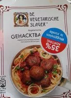 Mängden socker i Gehacktballetjes