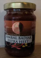 Mängden socker i Sambal Badjak Extra Heet