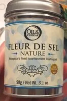 Mängden socker i Fleur de sel nature