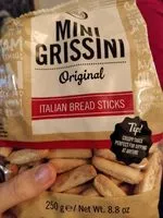 Mängden socker i Mini Grissini