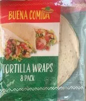 Mängden socker i Tortilla Wraps