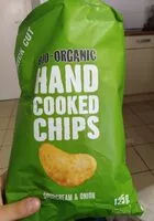 Mängden socker i Bio-organic hand cooked chips