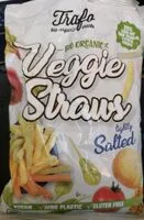 Mängden socker i Veggie Straws lightly salted