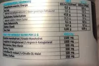 Mängden socker i Crazy Pre-workout Booster,Lemon / Orange Sensation