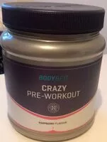 Mängden socker i Crazy Pre-workout, Rasperry Flavour