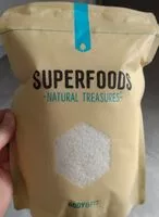 Mängden socker i Superfoods ground coconut
