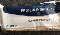 Mängden socker i Protein & Oats Bar Coconut