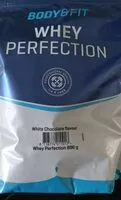 Mängden socker i Whey perfection white chocolate flavour