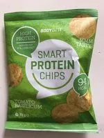 Mängden socker i Smart Protein Chips Tomato Basilicum