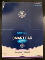 Mängden socker i Smart Bar Crunchy Chocolate-Peanut