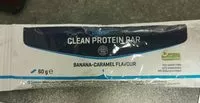 Mängden socker i Clean Protein Bar, Banana-caramel