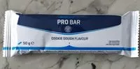 Mängden socker i Pro bar cookie dough