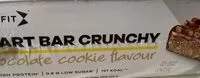 Mängden socker i Bar crunchy chocolate cookie flavour