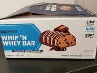 Mängden socker i Whip'n whey bar