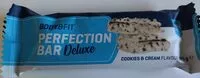 Mängden socker i Perfection Bar deluxe cookies & cream