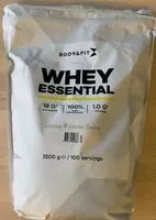 Mängden socker i Whey essential - cookies & cream flavour
