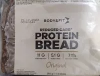 Mängden socker i Protein bread reduced carb