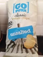 Mängden socker i Classic potato chips unsalted