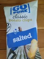 Mängden socker i Go pure salted classic chips