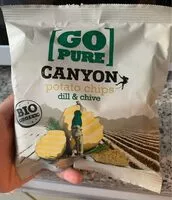 Mängden socker i Chips canion dill and chive