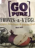 Mängden socker i Go pure fruit and veggies