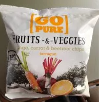 Mängden socker i Fruits & veggies chips