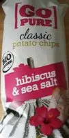 Mängden socker i Classic potato chips hibiscus & sea salt