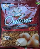 Mängden socker i Onions crispy