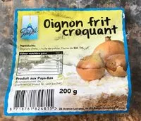 Mängden socker i Oignon frit croquant