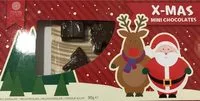 Mängden socker i X-Mas Mini Chocolates