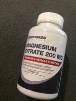 Mängden socker i Magnesium citrate 200 mg