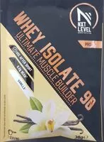 Mängden socker i Whey isolate 90 vanille