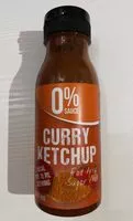 Mängden socker i 0% sauce curry ketchup