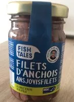 Mängden socker i Filets d’anchois à l’huile d’olive