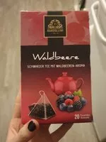 Mängden socker i Waldbeere schwarzer tee mit waldbeeren-aroma