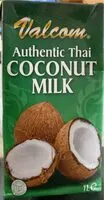 Mängden socker i Authentic thai coconut milk