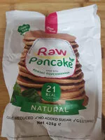 Mängden socker i Raw pancake