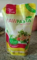 Mängden socker i Raw Pasta dry noodles