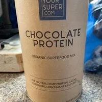 Mängden socker i Chocolate protein  organic superfood mix